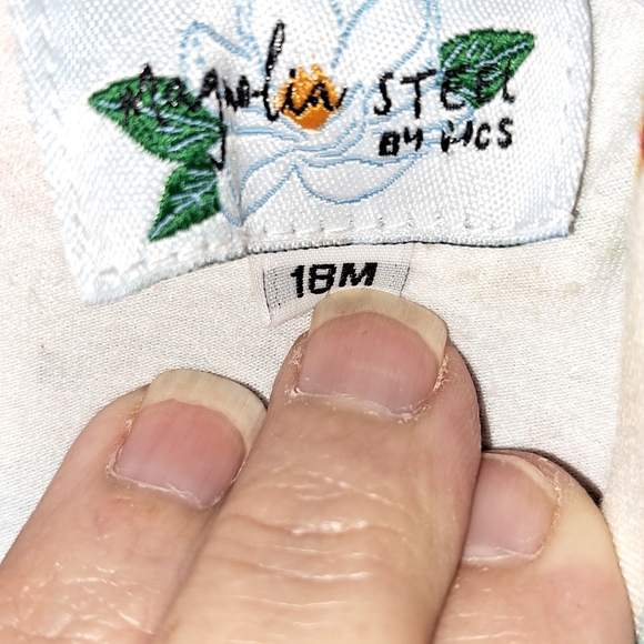 Adorable Baby Pumpkin Onsie By Magnolia Steel 18 months Very Soft Thanksgiving - Picture 8 of 8